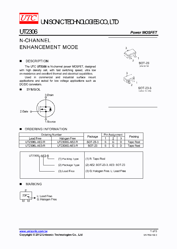 UT2306G-AE2-R_4215092.PDF Datasheet