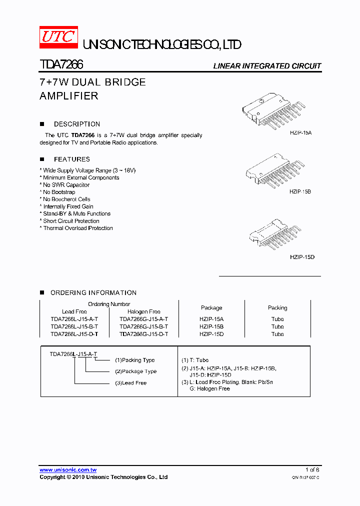 TDA7266G-J15-B-T_4215285.PDF Datasheet