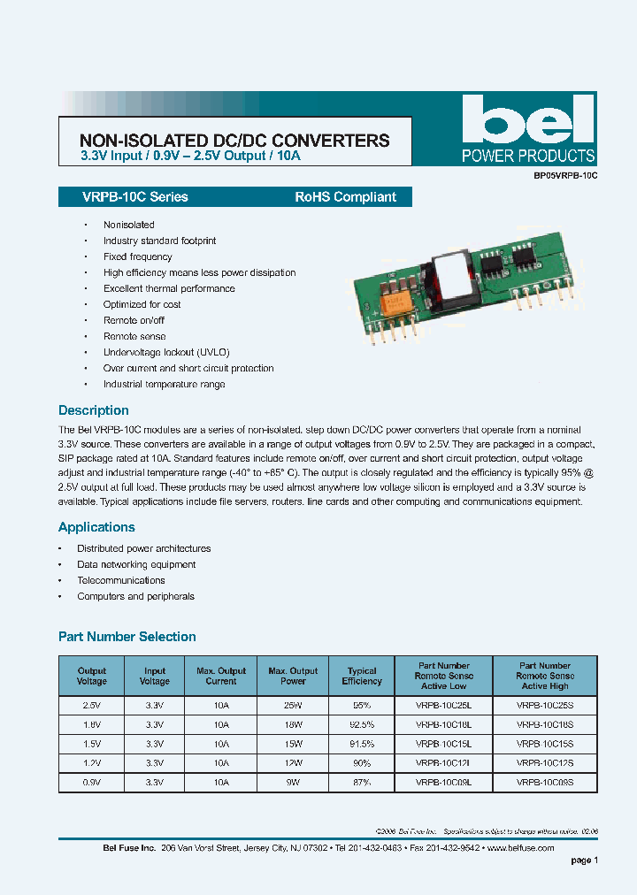 VRPB-10C25L_4090274.PDF Datasheet