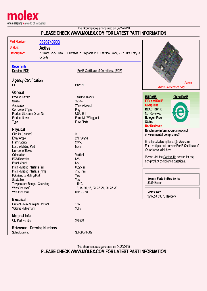 39374-0903_4237577.PDF Datasheet