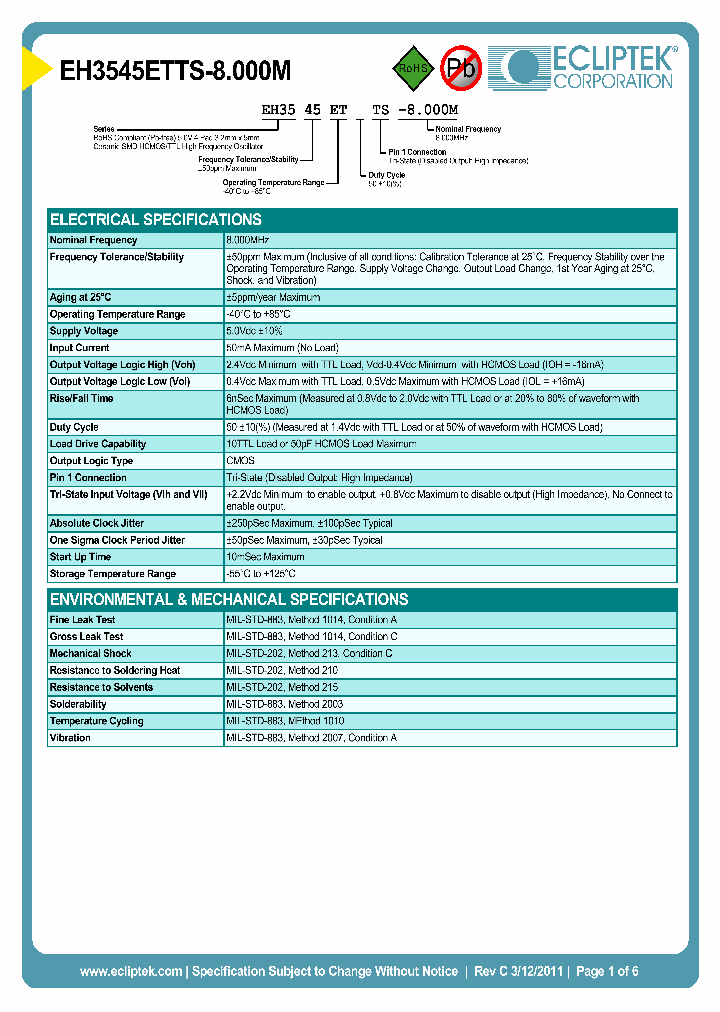 EH3545ETTS-8000M_4123896.PDF Datasheet