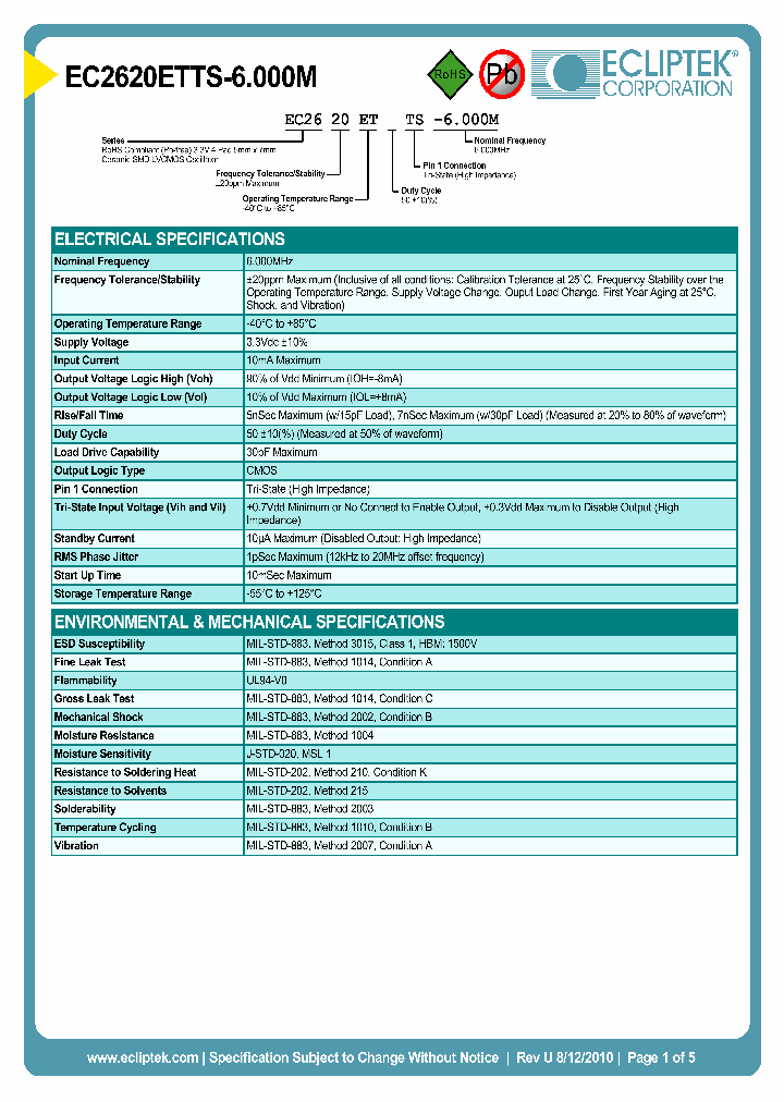 EC2620ETTS-6000M_4124025.PDF Datasheet