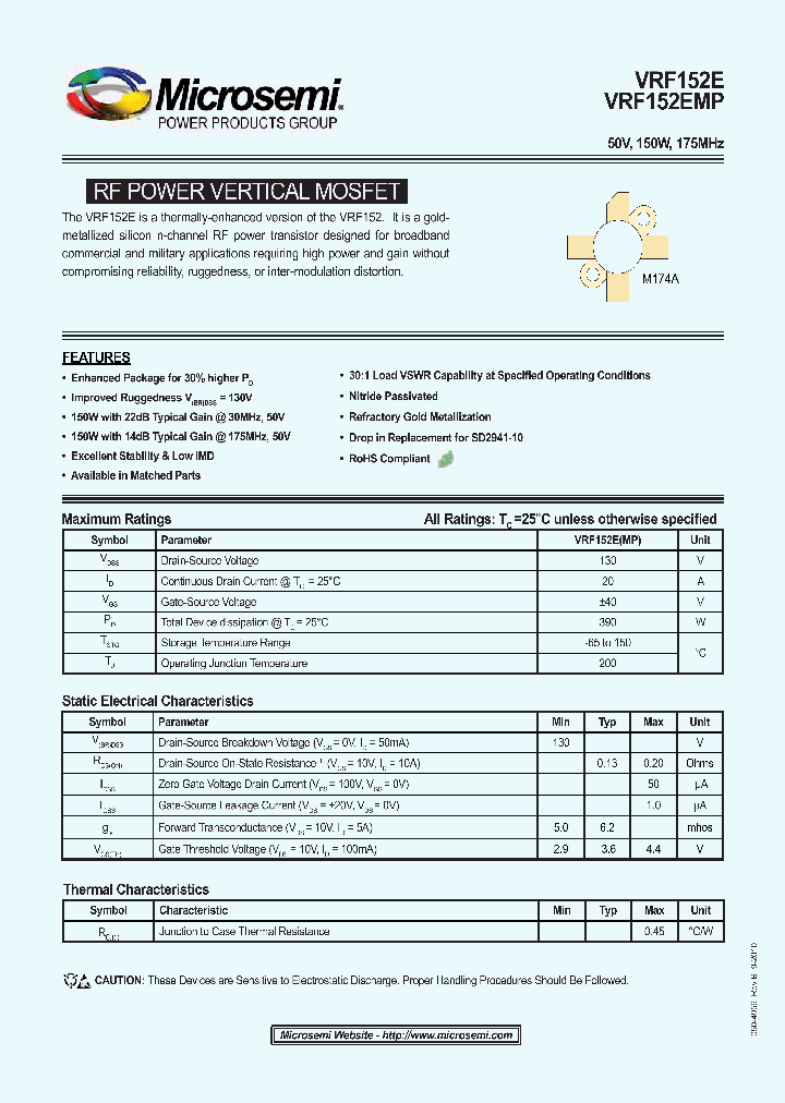 VRF152E_4177962.PDF Datasheet