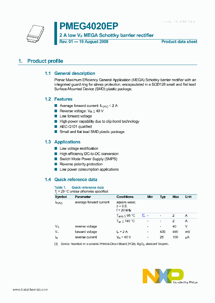 PMEG4020EP_4247632.PDF Datasheet