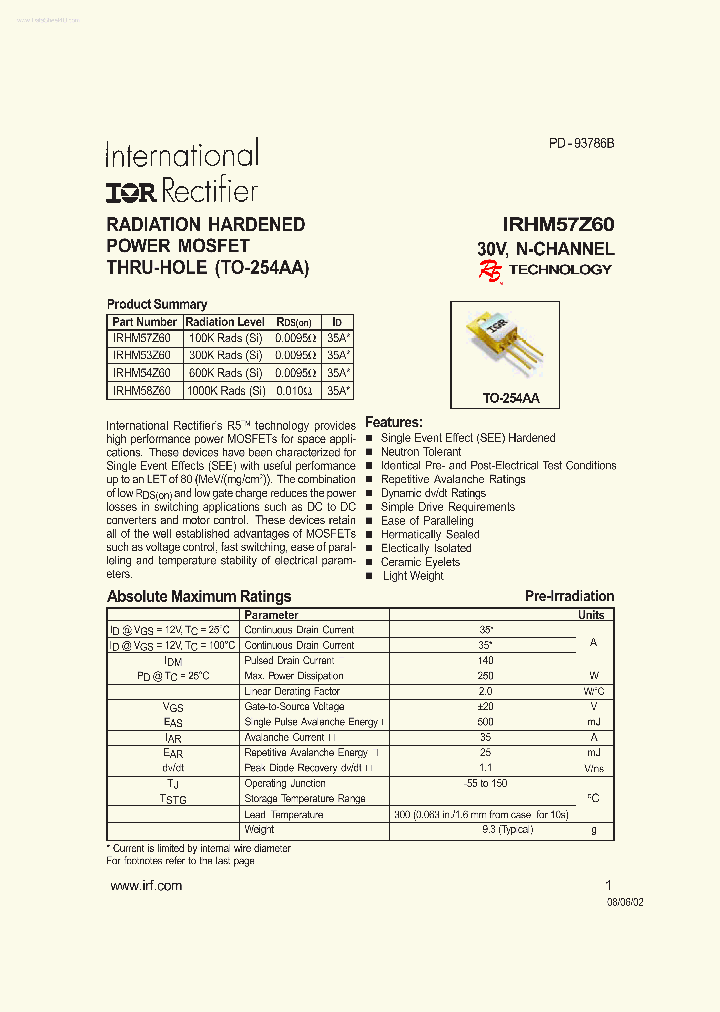 IRHM53Z60_4269541.PDF Datasheet