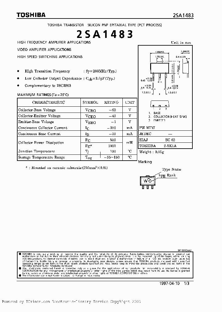 2SA1483O_4252080.PDF Datasheet