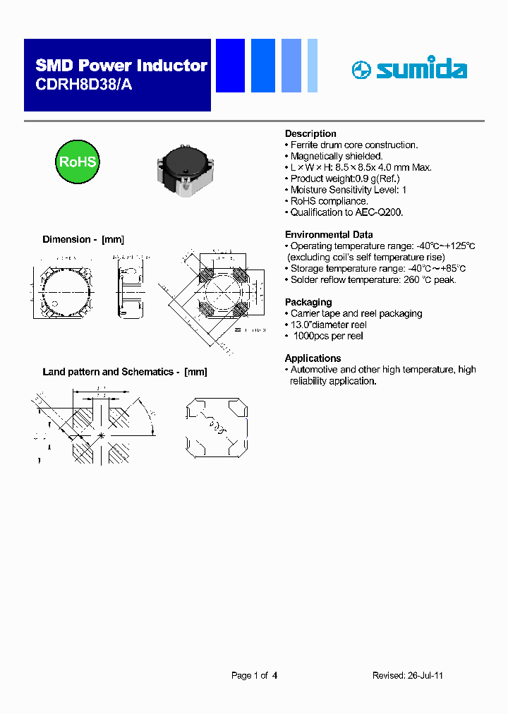 CDRH8D38ANP-100MCM_4270679.PDF Datasheet