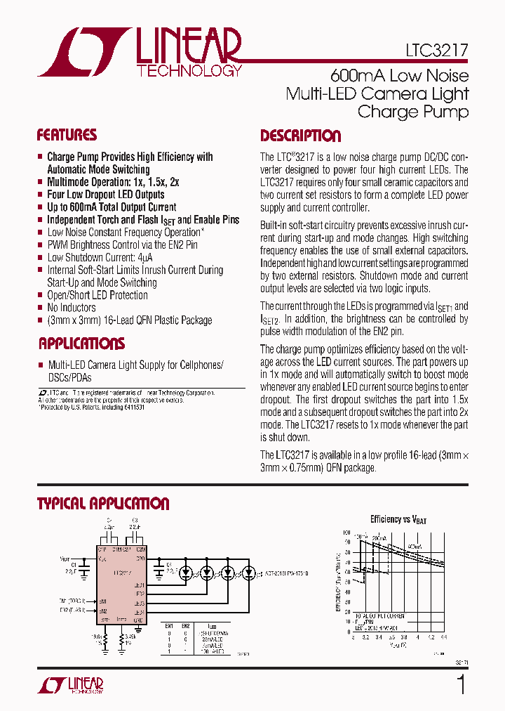 LTC3217EUDTR_4277727.PDF Datasheet