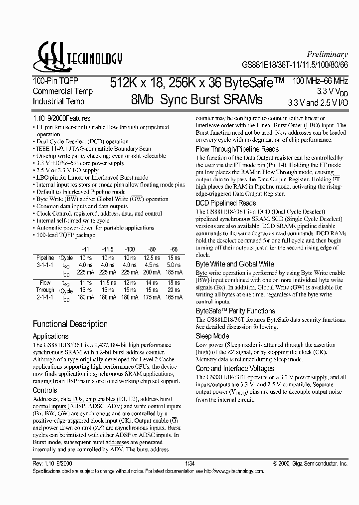 GS881E18T-11_4286804.PDF Datasheet