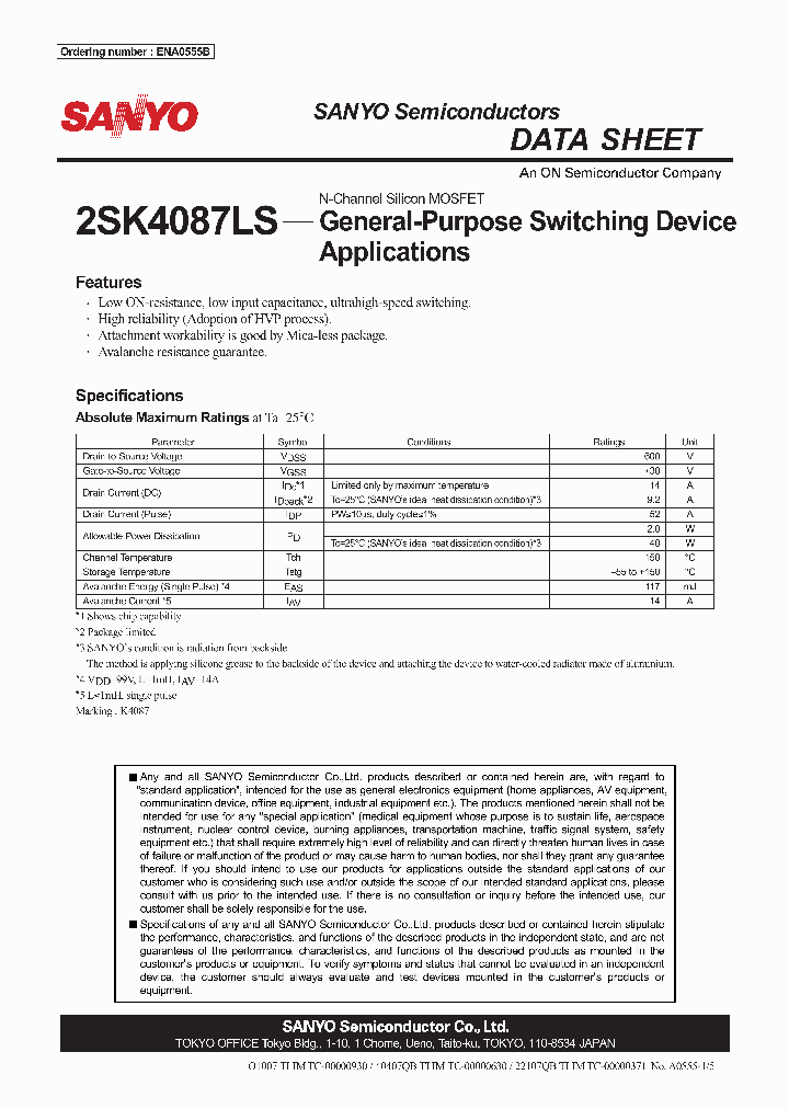 2SK4087LS0710_4288127.PDF Datasheet