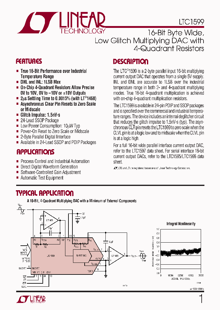 LTC1599BCGTRPBF_4301920.PDF Datasheet