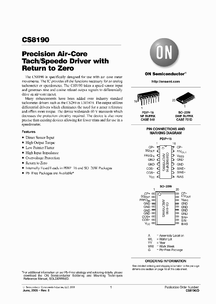 CS8190EDWFR20G_4307811.PDF Datasheet