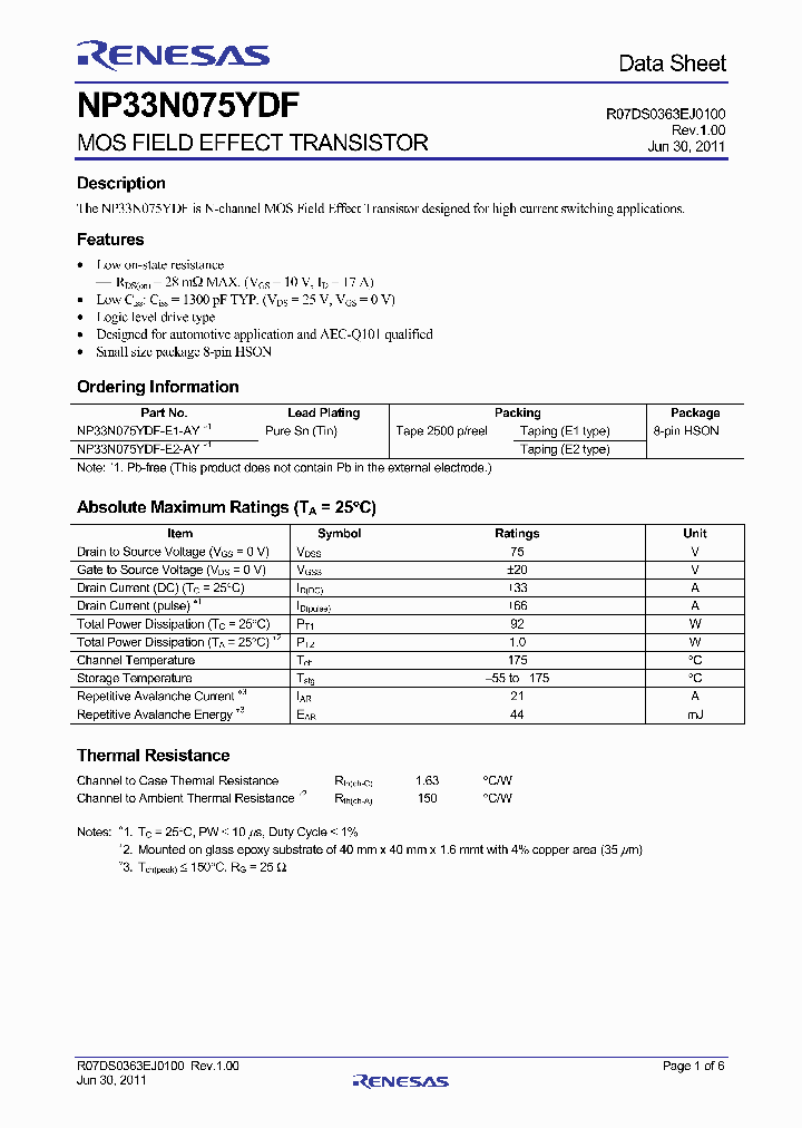 NP33N075YDF-E1-AY_4333801.PDF Datasheet