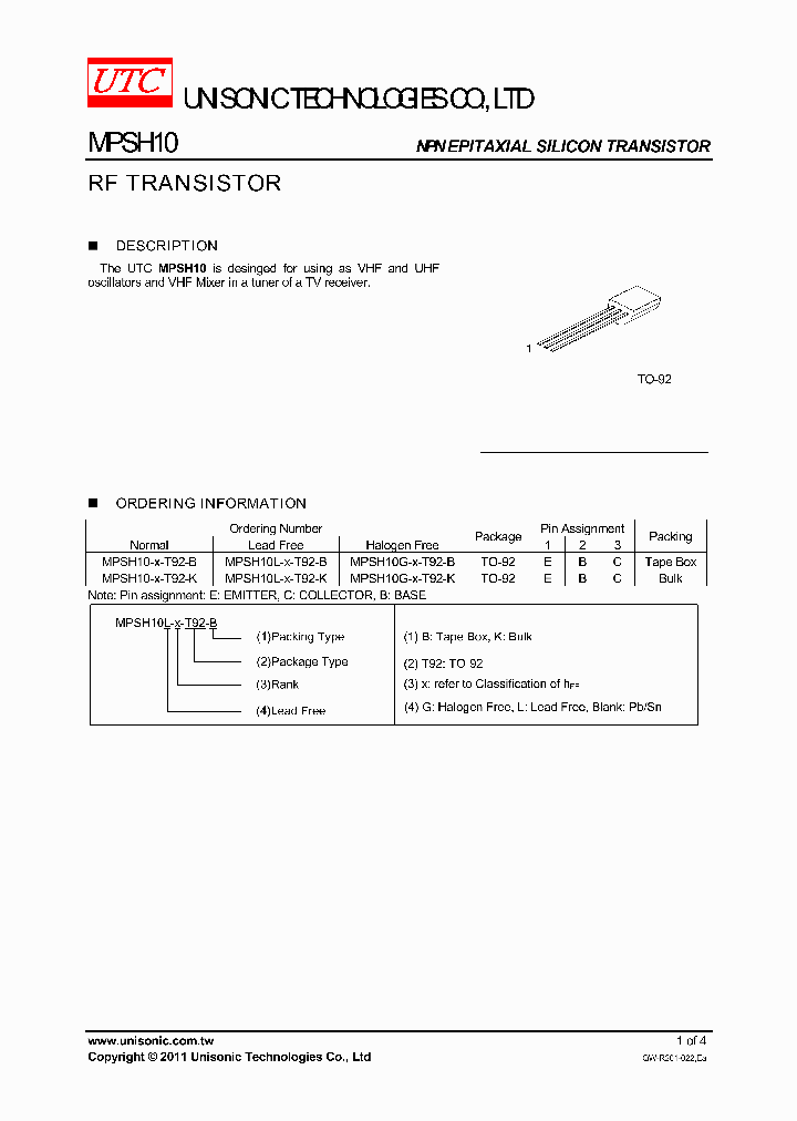 MPSH10_4340948.PDF Datasheet