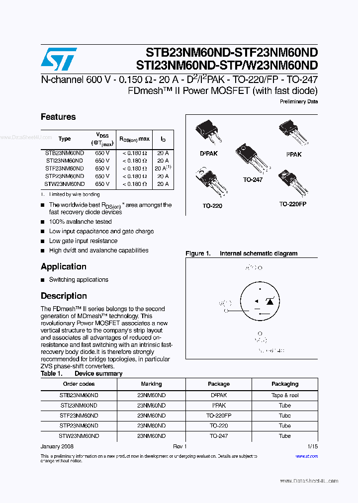 STF23NM60ND_4348112.PDF Datasheet