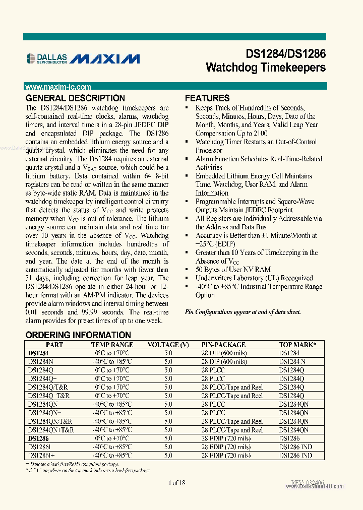 DS1286_4360367.PDF Datasheet