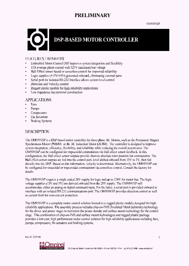 OM9391SP_4365332.PDF Datasheet