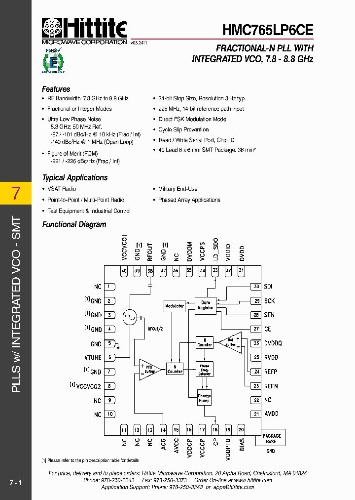 HMC765LP6CE_4364656.PDF Datasheet