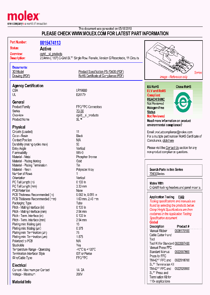 0015474113_4367149.PDF Datasheet