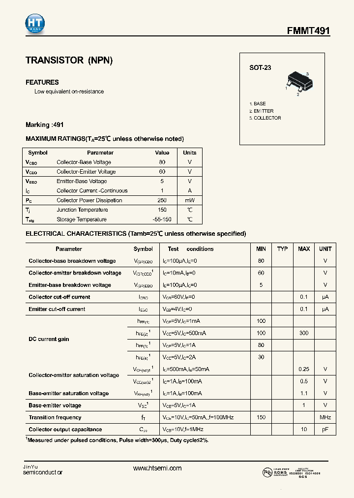 FMMT491_4382615.PDF Datasheet