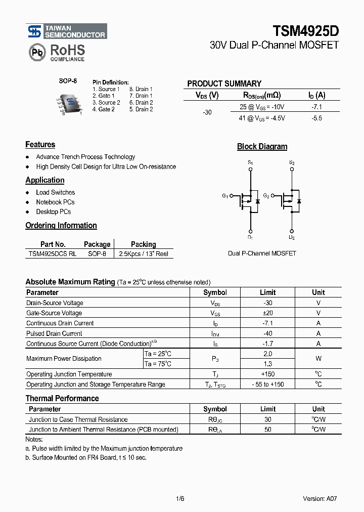 TSM4925D08_4389192.PDF Datasheet