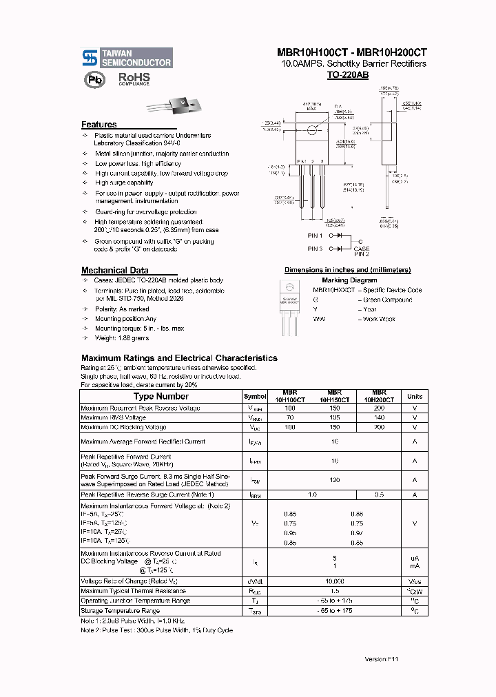 MBR10H200CT_4441385.PDF Datasheet