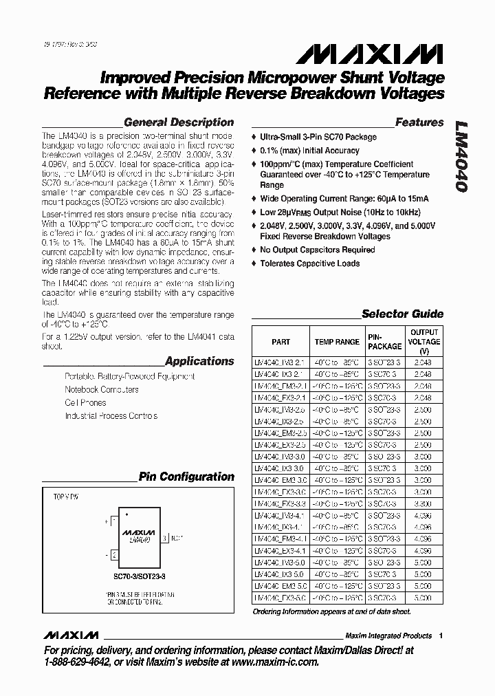 LM4040_4463846.PDF Datasheet