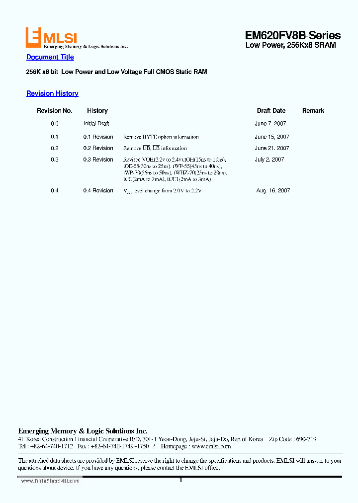 EM620FV8B_4467103.PDF Datasheet