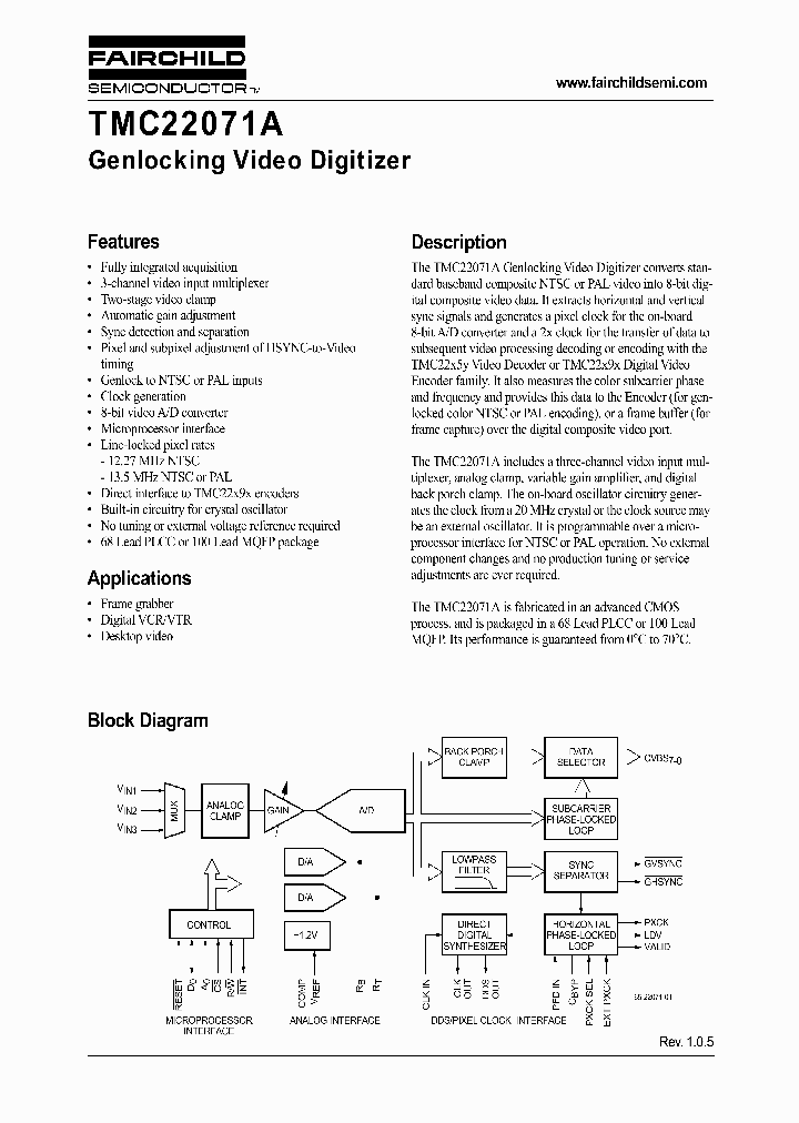 TMC22071AR1C_4468111.PDF Datasheet