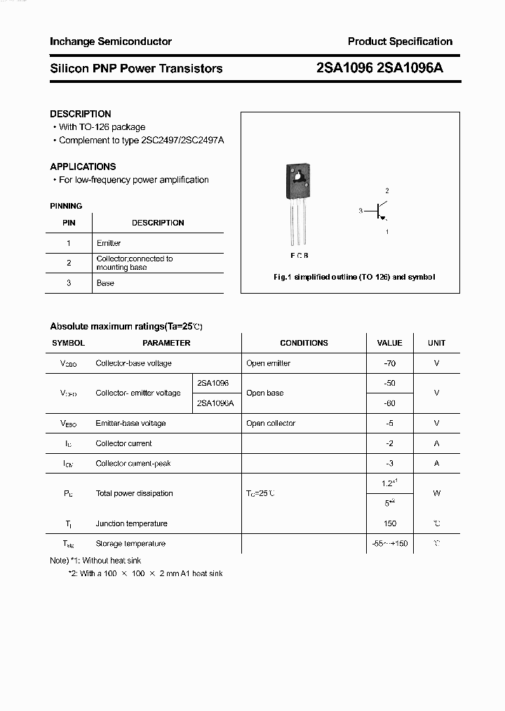 2SA1096_4473898.PDF Datasheet