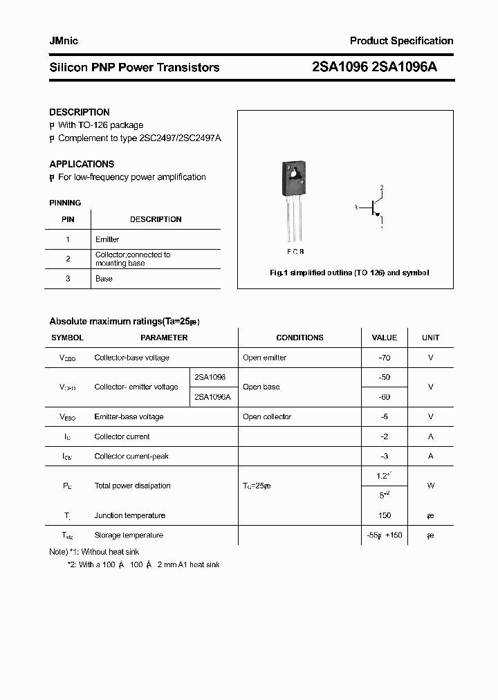 2SA1096_4473994.PDF Datasheet