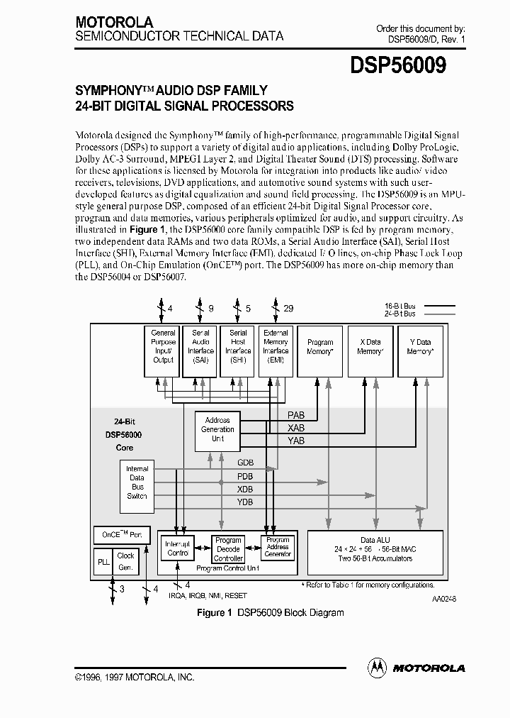 DSP56009DS_4498366.PDF Datasheet