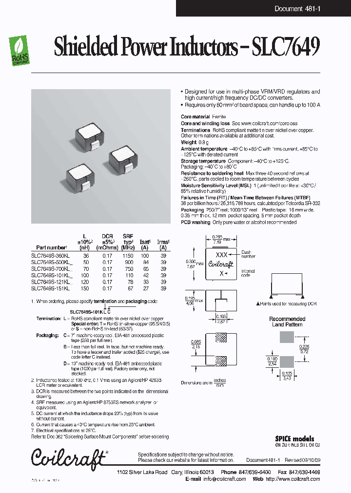 SLC7649S-500KLB_4501804.PDF Datasheet