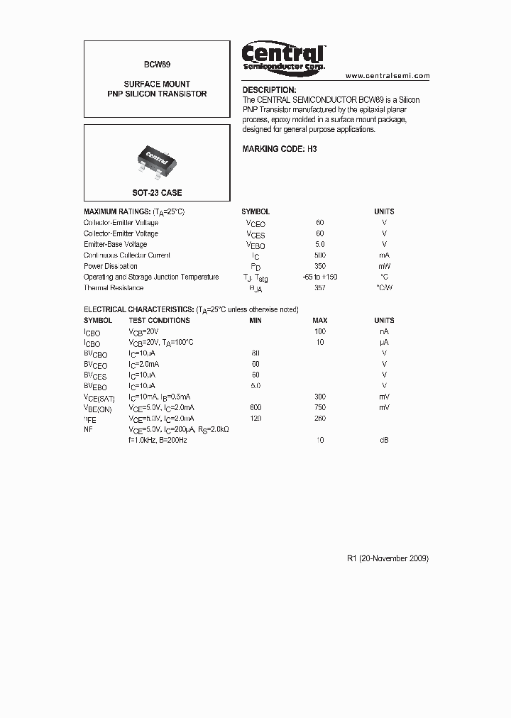 BCW89_4504016.PDF Datasheet