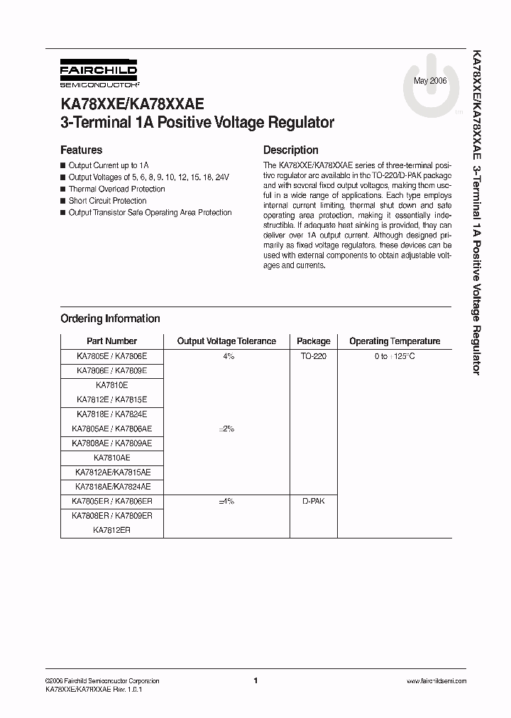 KA7812ERTM_4504445.PDF Datasheet