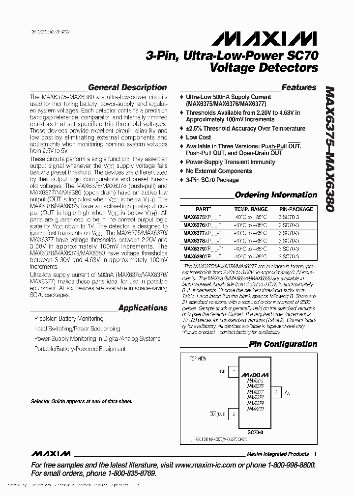 MAX6379XR23-T_4512517.PDF Datasheet