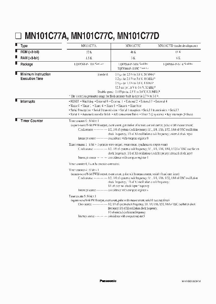 MN101C77D_4513242.PDF Datasheet