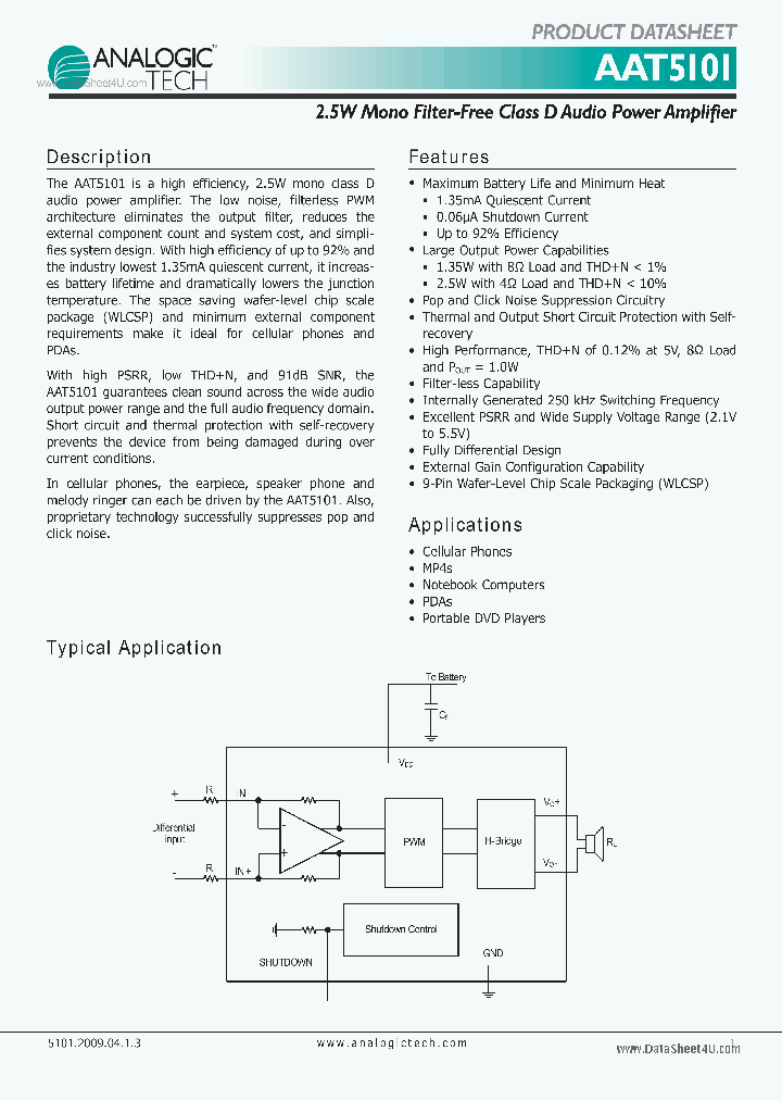 AAT5101_4553345.PDF Datasheet