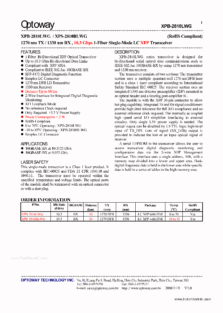 XPS-2810BLWG_4554955.PDF Datasheet