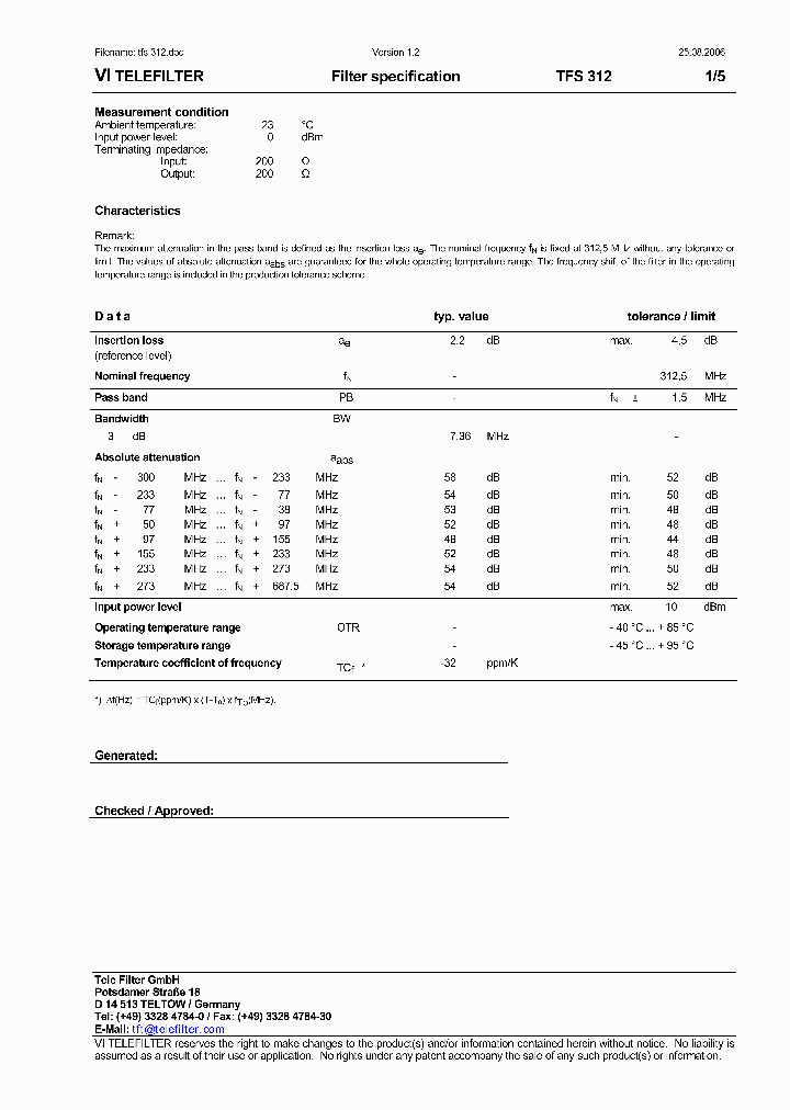 TFS312_4564355.PDF Datasheet