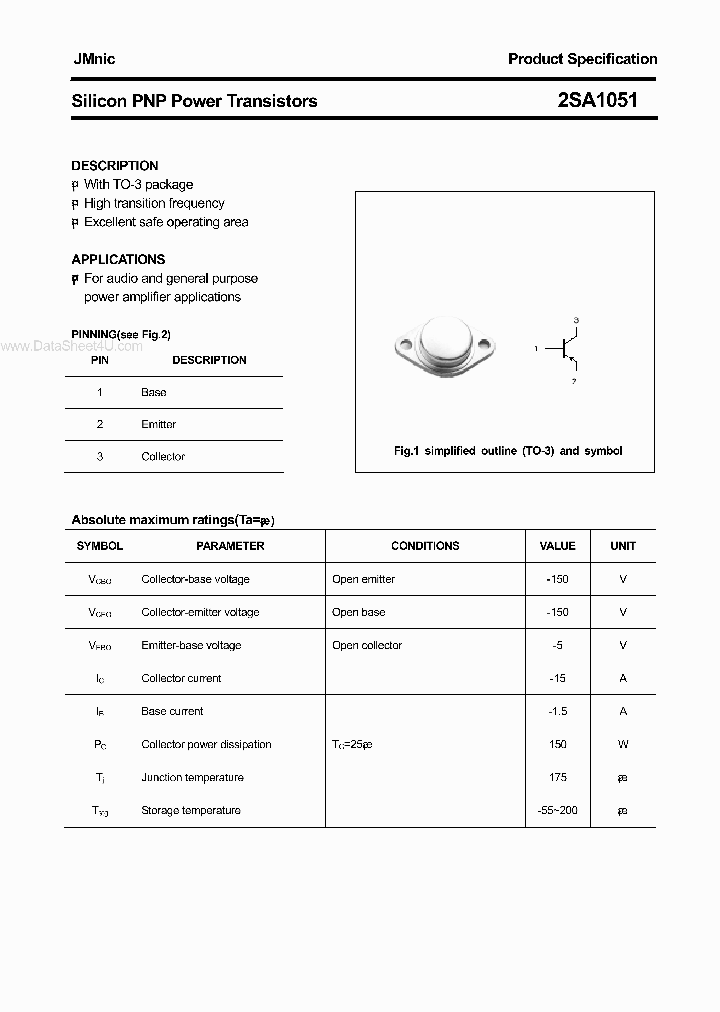 2SA1051_4568041.PDF Datasheet