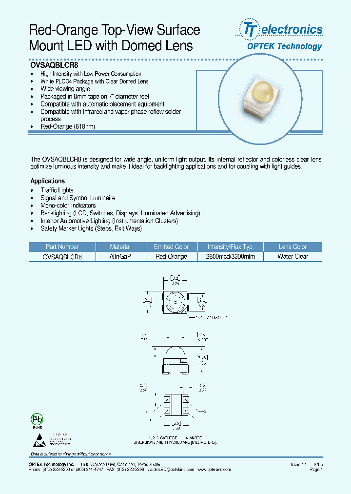 OVSAQBLCR8_4570135.PDF Datasheet