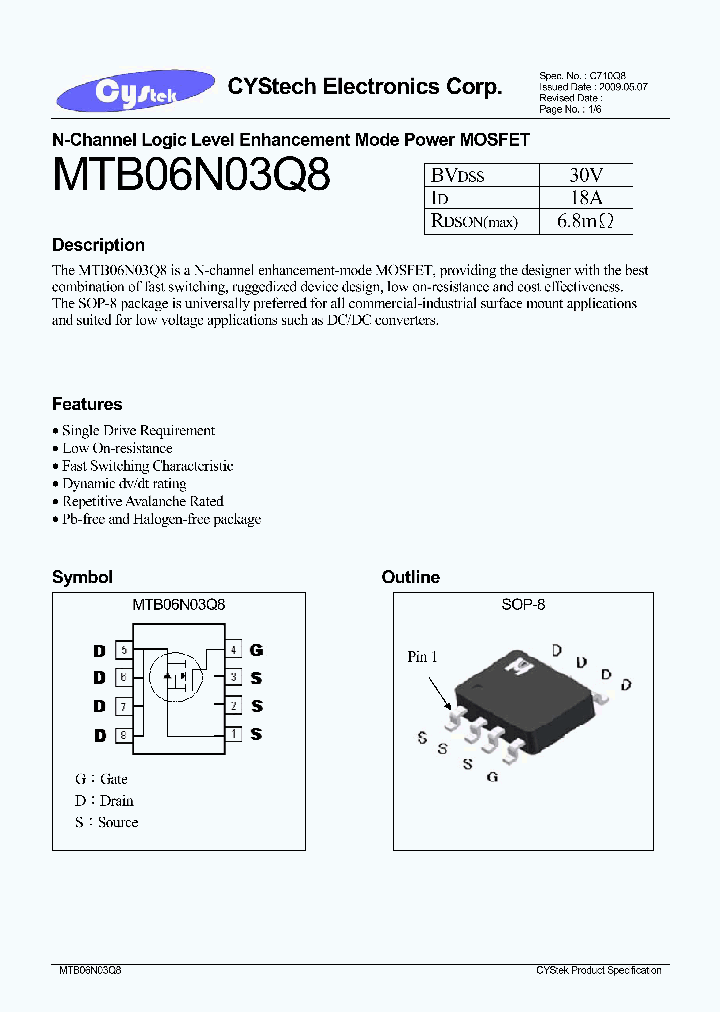 MTB06N03Q8_4571105.PDF Datasheet