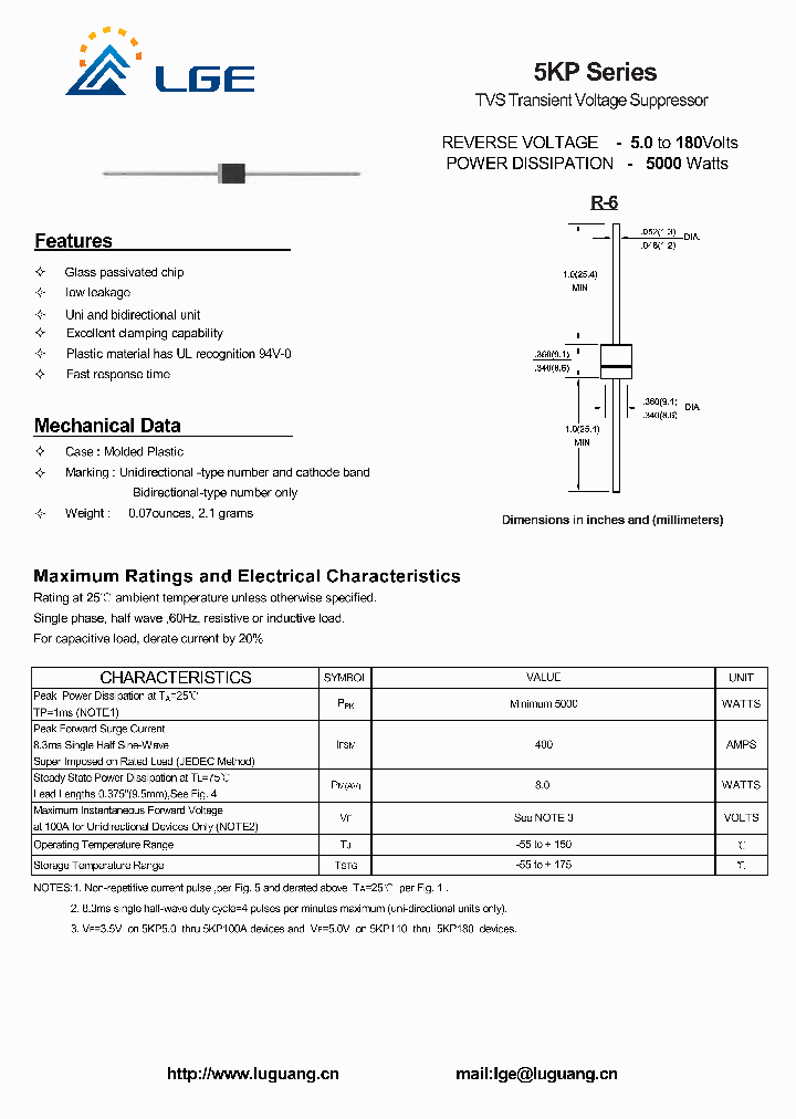 5KP50_4574719.PDF Datasheet