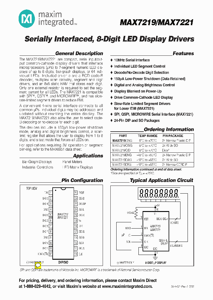 MAX7219D_4579767.PDF Datasheet