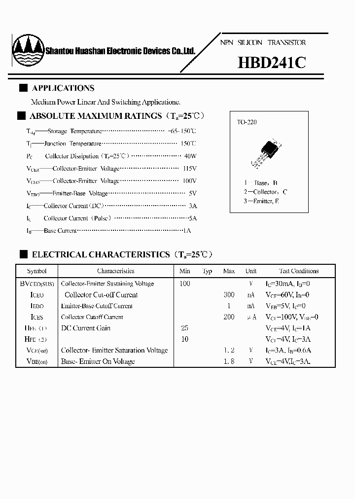 HBD241C_4581302.PDF Datasheet