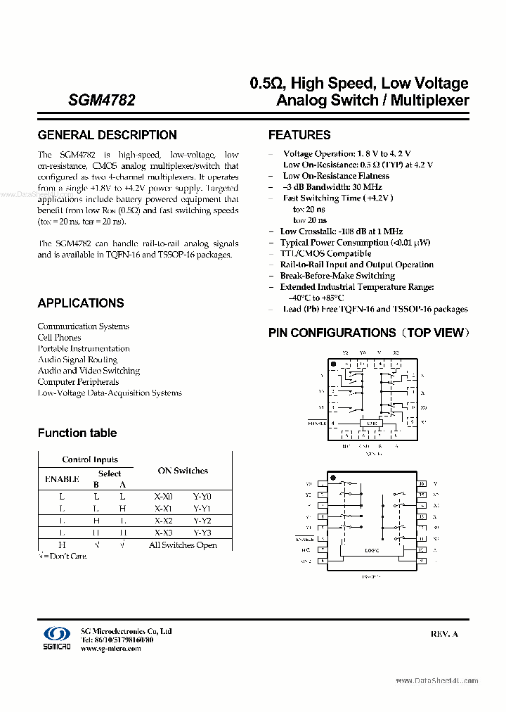 SGM4782_4581766.PDF Datasheet