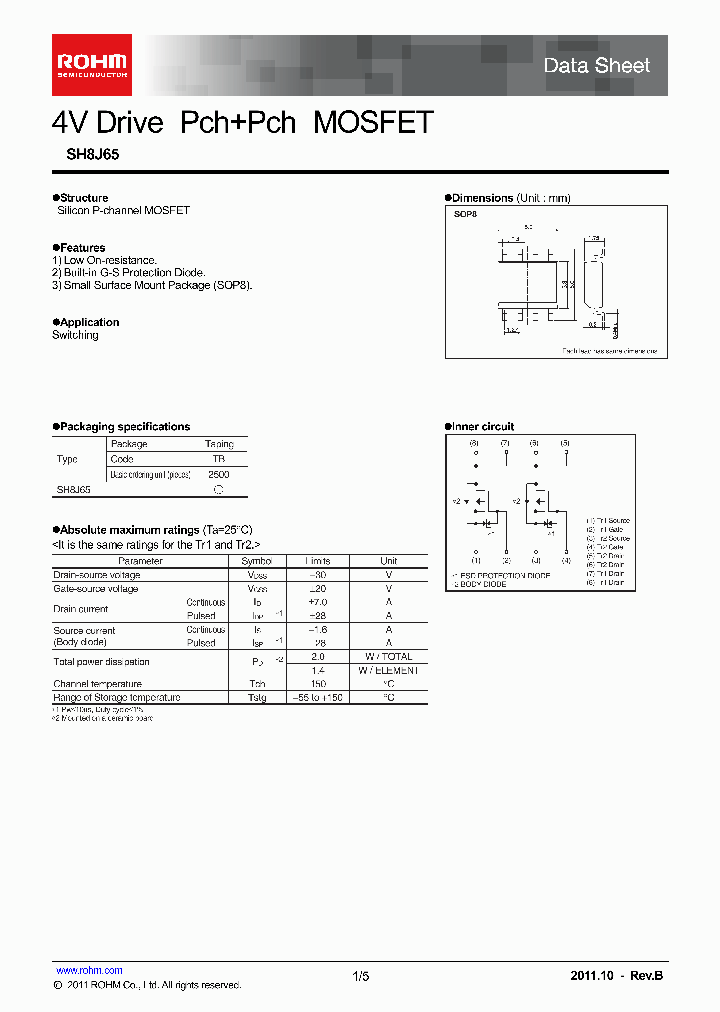 SH8J6511_4584854.PDF Datasheet