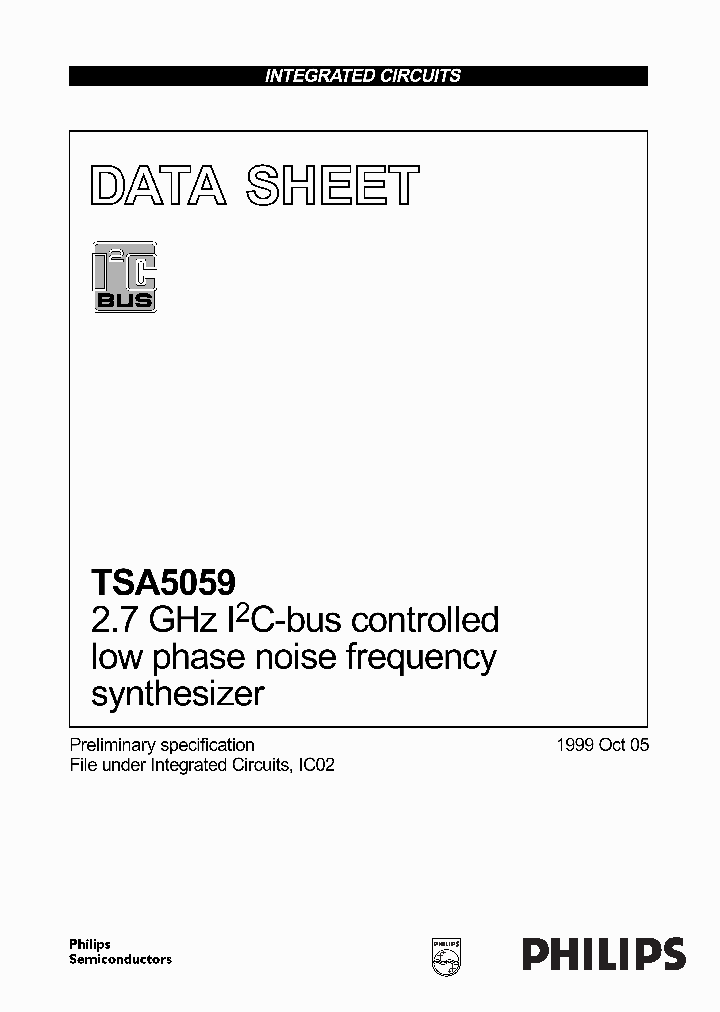 TSA5059_4587561.PDF Datasheet