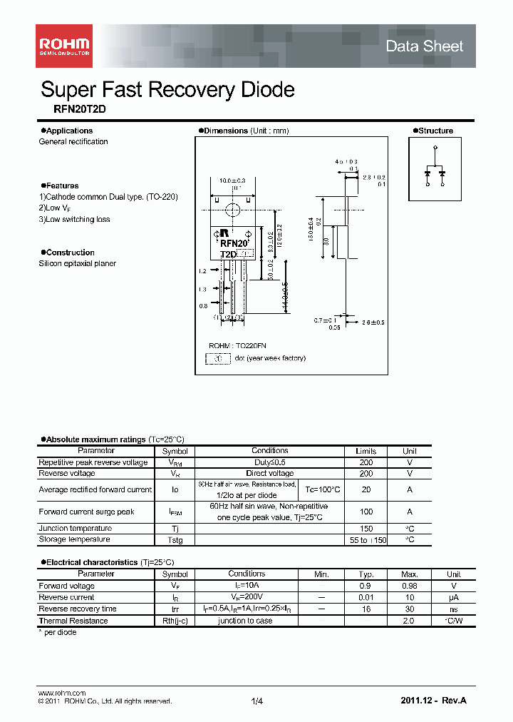 RFN20T2D_4593219.PDF Datasheet